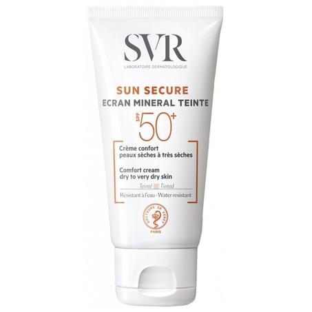 SVR Sun Secure Écran Minéral Teinté SPF 50+ Peaux Sèches à Très Sèches 60 g