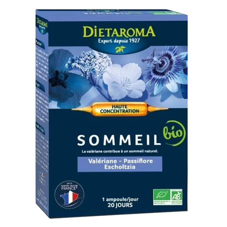 DIETAROMA C.I.P. SOMMEIL BIO, 20 AMPOULES