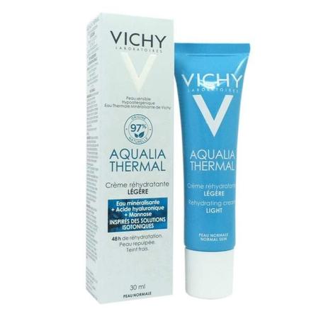 VICHY AQUALIA THERMAL CRÈME LÉGÈRE HYDRATATION  DYNAMIQUE TUBE 30ML