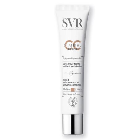 SVR CLAIRIAL CC CRÈME CORRECTEUR UNIFIANT ANTI-TACHES MÉDIUM SPF50+ 40 ML