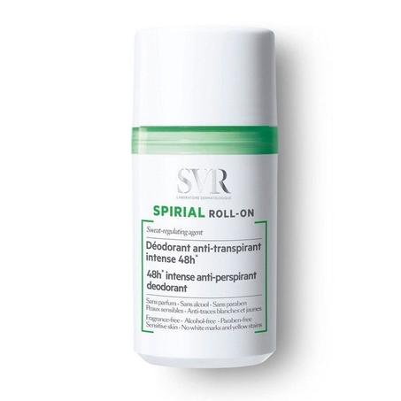 SVR SPIRIAL DEODORANT ANTI-TRANSPIRANT INTENSE 48H ROLL-ON  50ML
