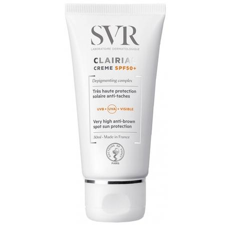 SVR CLAIRIAL CRÈME SPF50+ TRÈS HAUTE PROTECTION SOLAIRE ANTI-TACHES 50ML