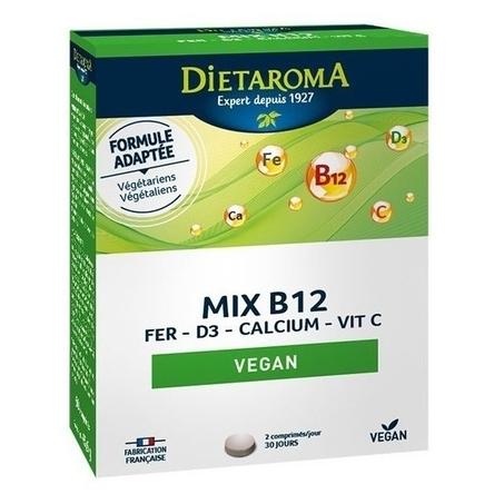 MIX B12 VEGAN - 60 COMPRIMÉS - DIETAROMA