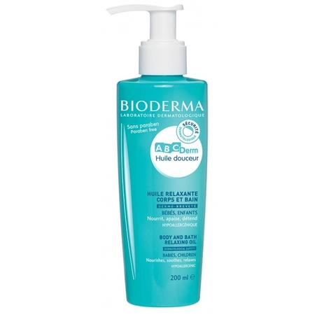 BIODERMA ABCDERM HUILE DOUCEUR RELAXANTE CORPS ET BAIN 200ML