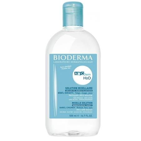 BIODERMA ABCDERM H2O SOLUTION MICELLAIRE 500ML