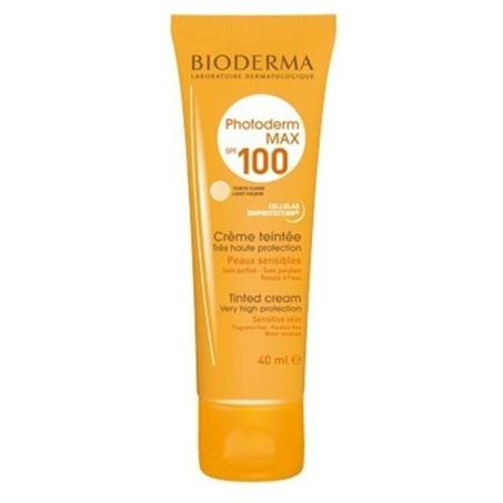 BIODERMA PHOTODERM MAX SPF 100+ 40ML CRÈME SOLAIRE TEINTÉE CLAIRE