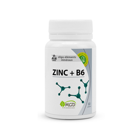 MGD NATURE ZINC + B6 - 60 GELULES