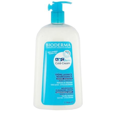 BIODERMA ABCDERM CRÈME LAVANTE COLD CREAM 1L