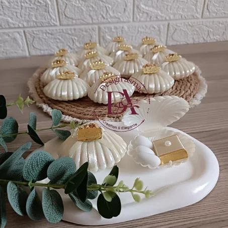 Dragées et chocolat صدفية