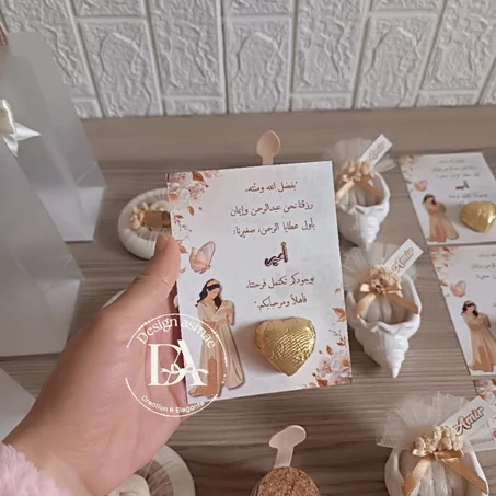 توزيعات ولادة فاخرة بطابع أمومي راقي ✨