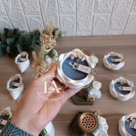 توزيعات ولادة مبخرة بالشمع المعطر ✨