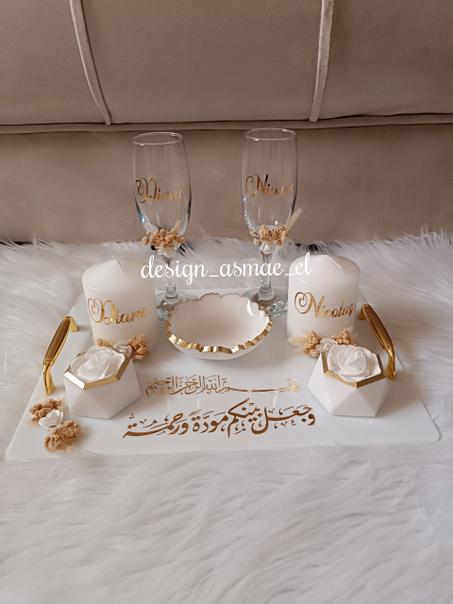 طقم خطوبة فاخر بتصميم مخصص