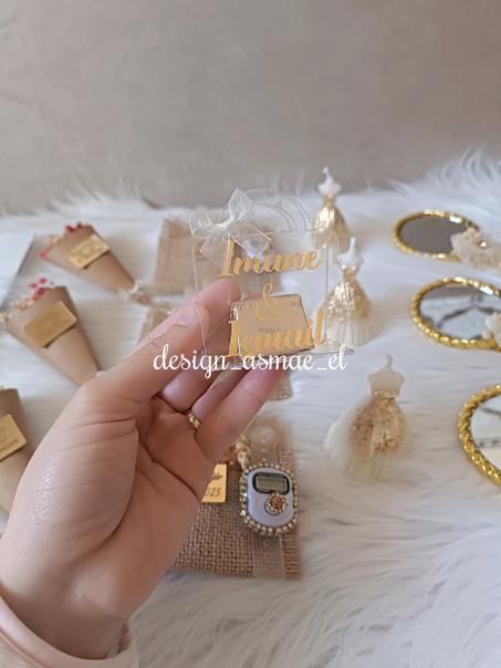 ميني صاك أكريليك شخصي بالشوكولا