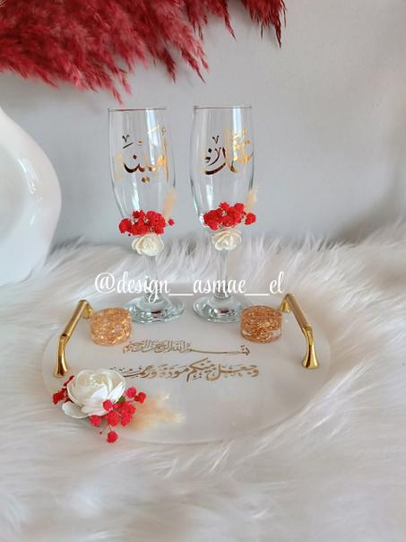 طقم خطوبة فاخر بتصميم مخصص