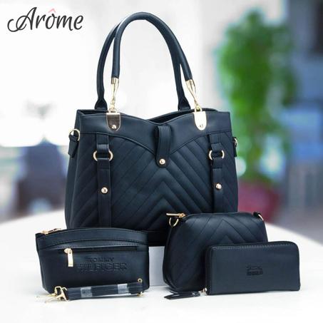 AR1 - Ensemble de Sac Fourre-tout 4 Pièces De Haute Qualité