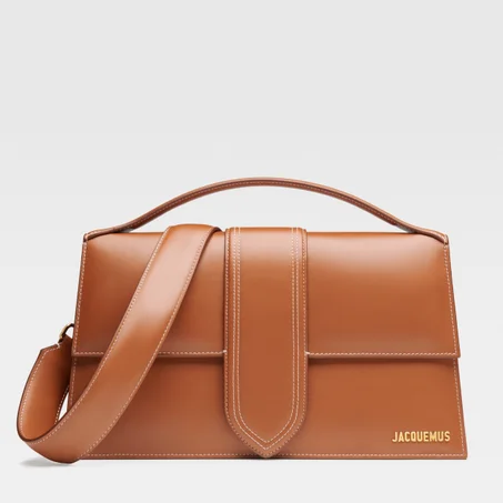 Jacquemus Brown Leather Le Bambino