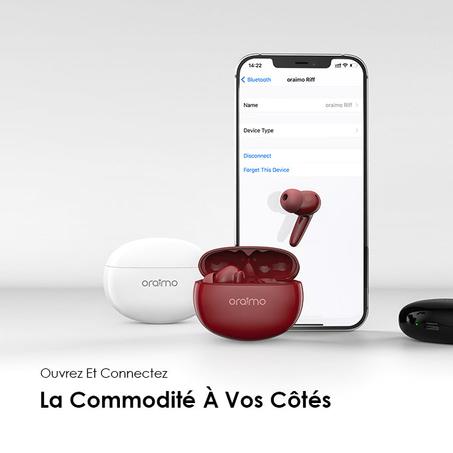 oraimo Riff plus petit pour le confort véritables écouteurs sans fil-3 colors