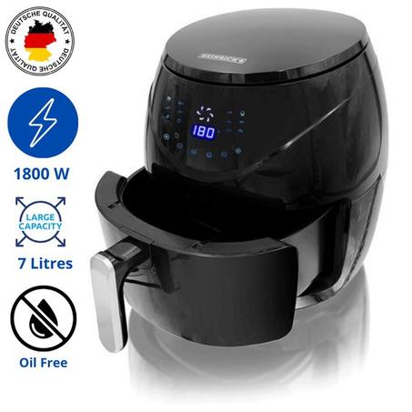 قلاية هوائية AZAATECH بشاشة لمس - 6.5 لتر - 1500 واط