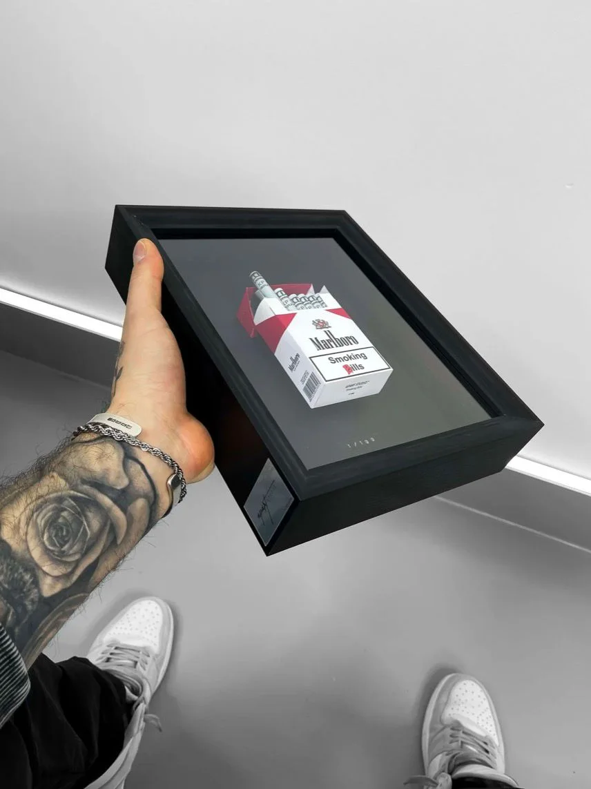 Tableau des paquets de cigarettes