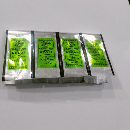 إبرة خياطة يدوية مطلية بالنيكل من نوع ريجال/رويال