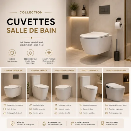 Cuvettes WC