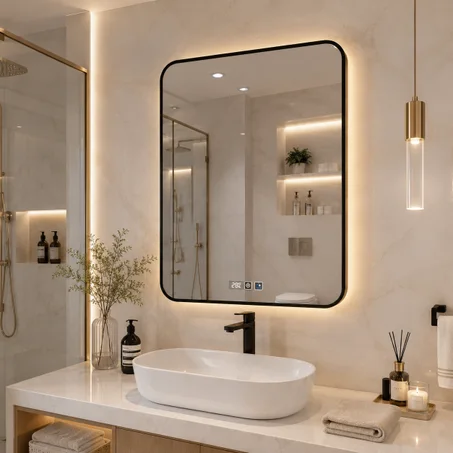 Miroir LED Luxetouches  Vertical nouveau–  Italien