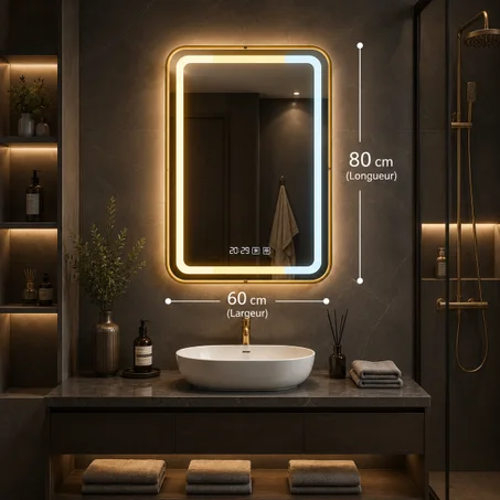 Miroir LED Sorrento Oval Spécial– Design Italien Moderne (copy)