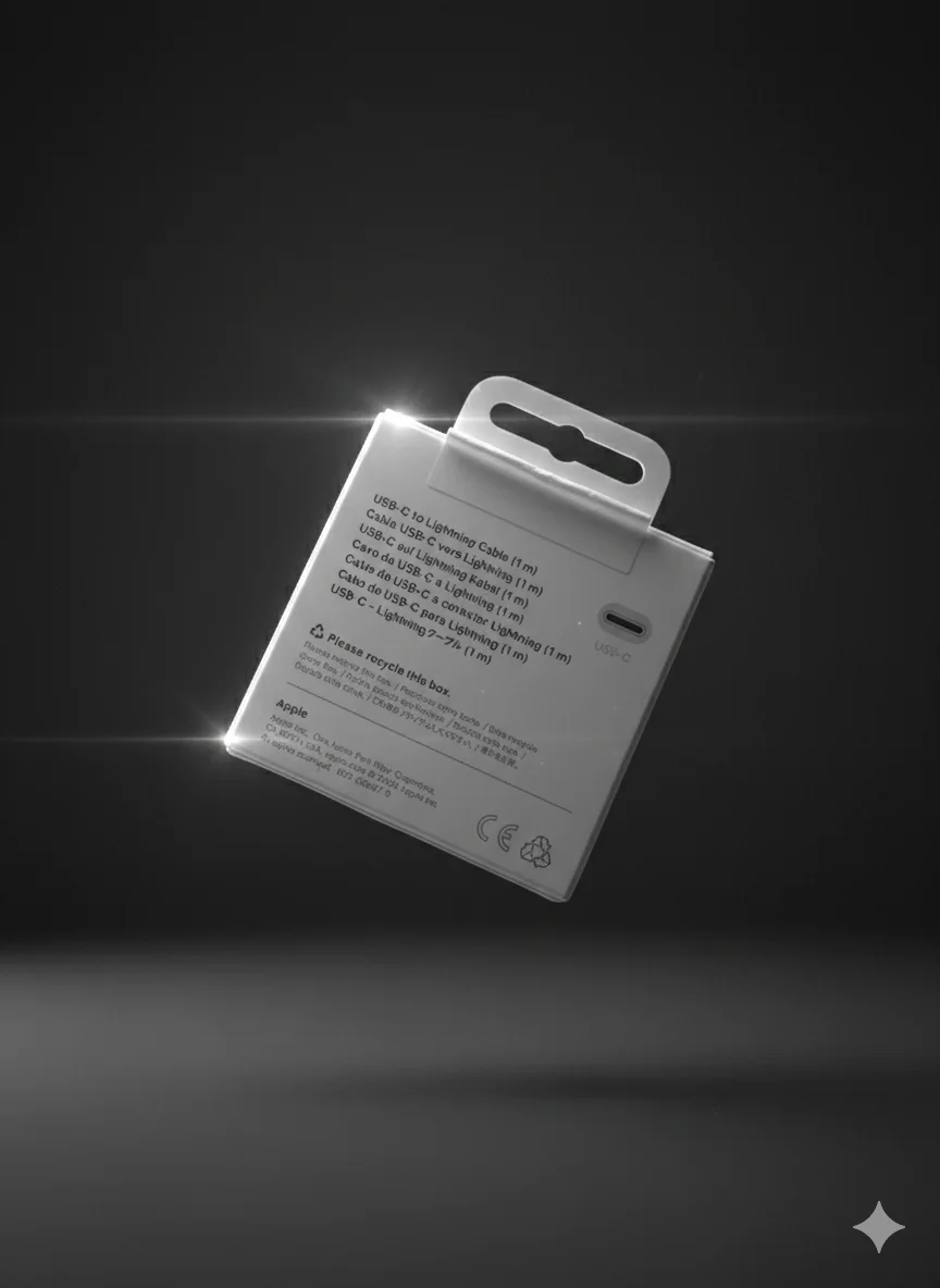 Cable iPhone Lightning 1m