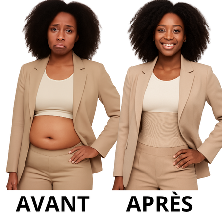 "Le secret d’une silhouette sublimée : sous-vêtement gainant taille haute"