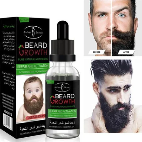 زيت نمو اللحية   BEARD   GROWTH