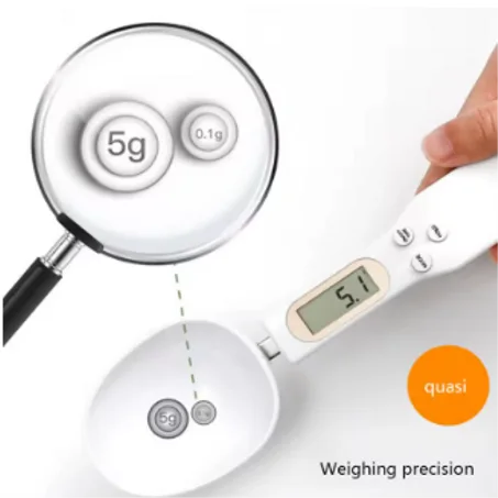 مقياس وزن ملعقة مطبخ