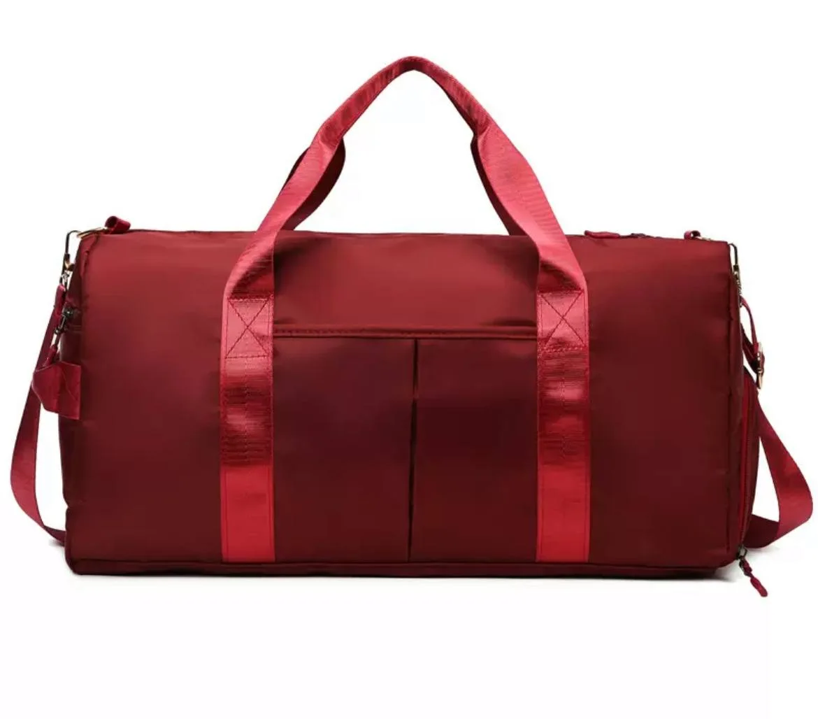 Sac de voyage de grande capacité, support séparé et sec, fitness sportif, bagage de bureau, sac de remorquage, vente en gros, nouveau
