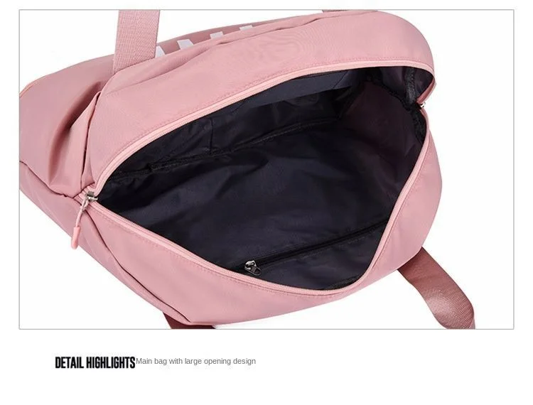 Sac de voyage de grande capacité avec support et séparation sèche, sac de sport Oxford grill, bagage hydrofuge, sports