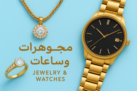 الساعات والمجوهرات