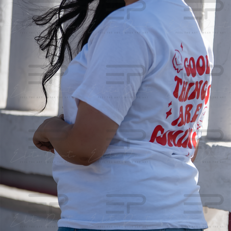 GOOD THINGS COMMING  t-shirt oversize