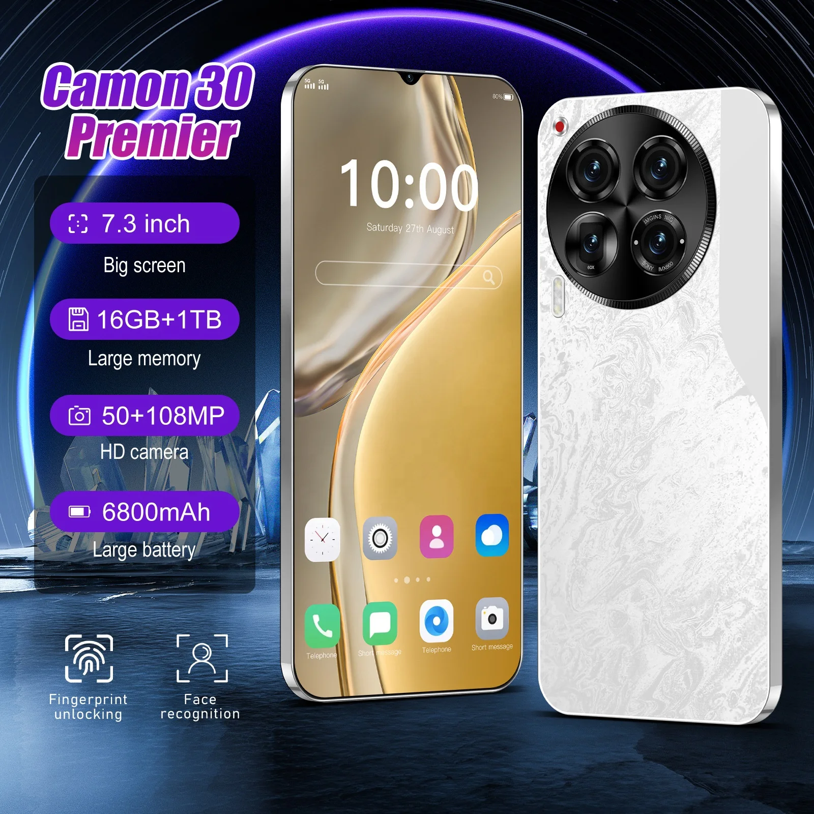 Shopiix Smartphone 5G Original – Mobile Phones