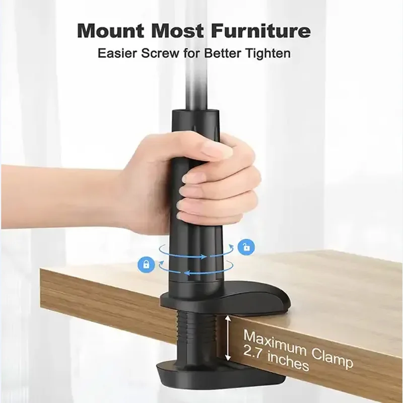 Shopiix Support Téléphone à Bras Long Flexible