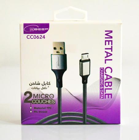 Cable micro usb Métal