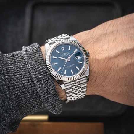 Rolex Datejust Petrol Bleu et noir