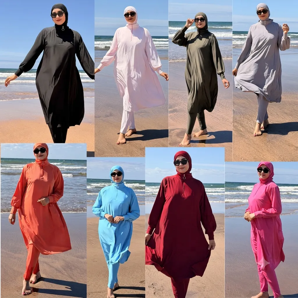 بوركيني السترة😍🏊‍♂️