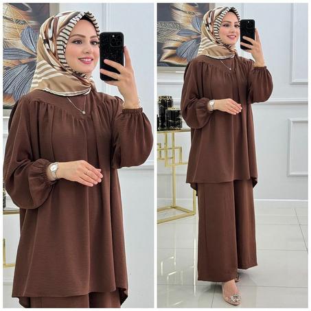 انصومبل  تركي خريفي  لأن الأنوثة تبدأ من الإطلالة 🌸💖 ref 82