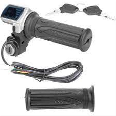 ACELERATEURE  VELO ELECTRIQUE AVEC AFECHEUR   ET CLE DE SECURITE