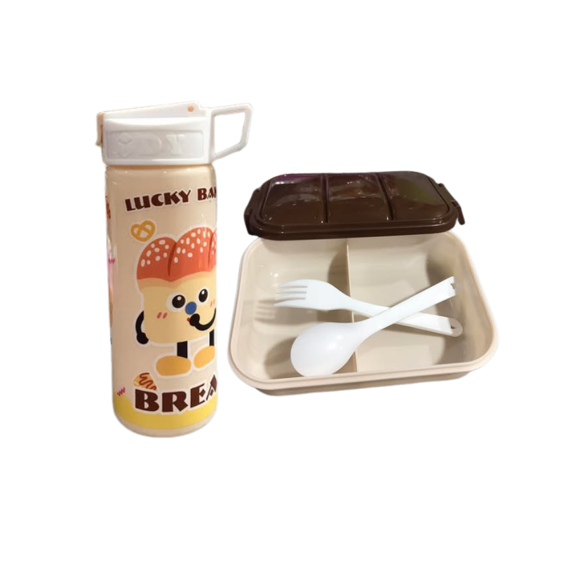 Lunch Box + قرعة مدرسية بنفس اللون 👦👧 | 69 درهم فقط مع توصيل مجاني