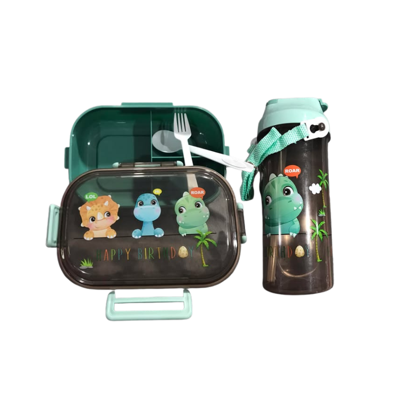 Lunch Box + قرعة مدرسية بنفس اللون 👦👧 | 69 درهم فقط مع توصيل مجاني