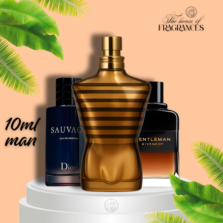 Les décantes de 10mL pour homme