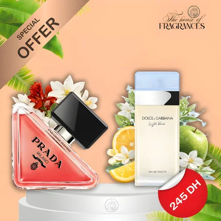 Pack Dolce&Gabbana Light Blue + Prada Paradoxe Intense