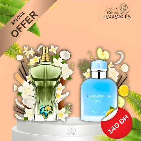 Pack JPG Le Beau Paradise Garden + Light Blue Eau Intense