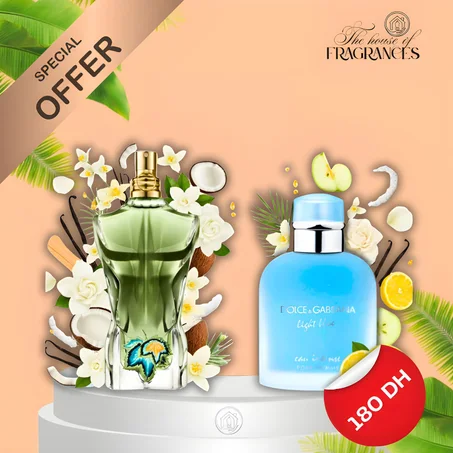Pack JPG Le Beau Paradise Garden + Light Blue Eau Intense