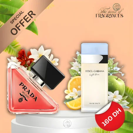 Pack Dolce&Gabbana Light Blue + Prada Paradoxe Intense