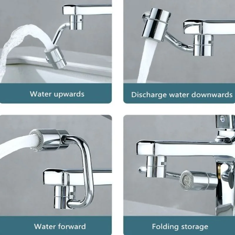 Extension de robinet rotatif multifonctionnel